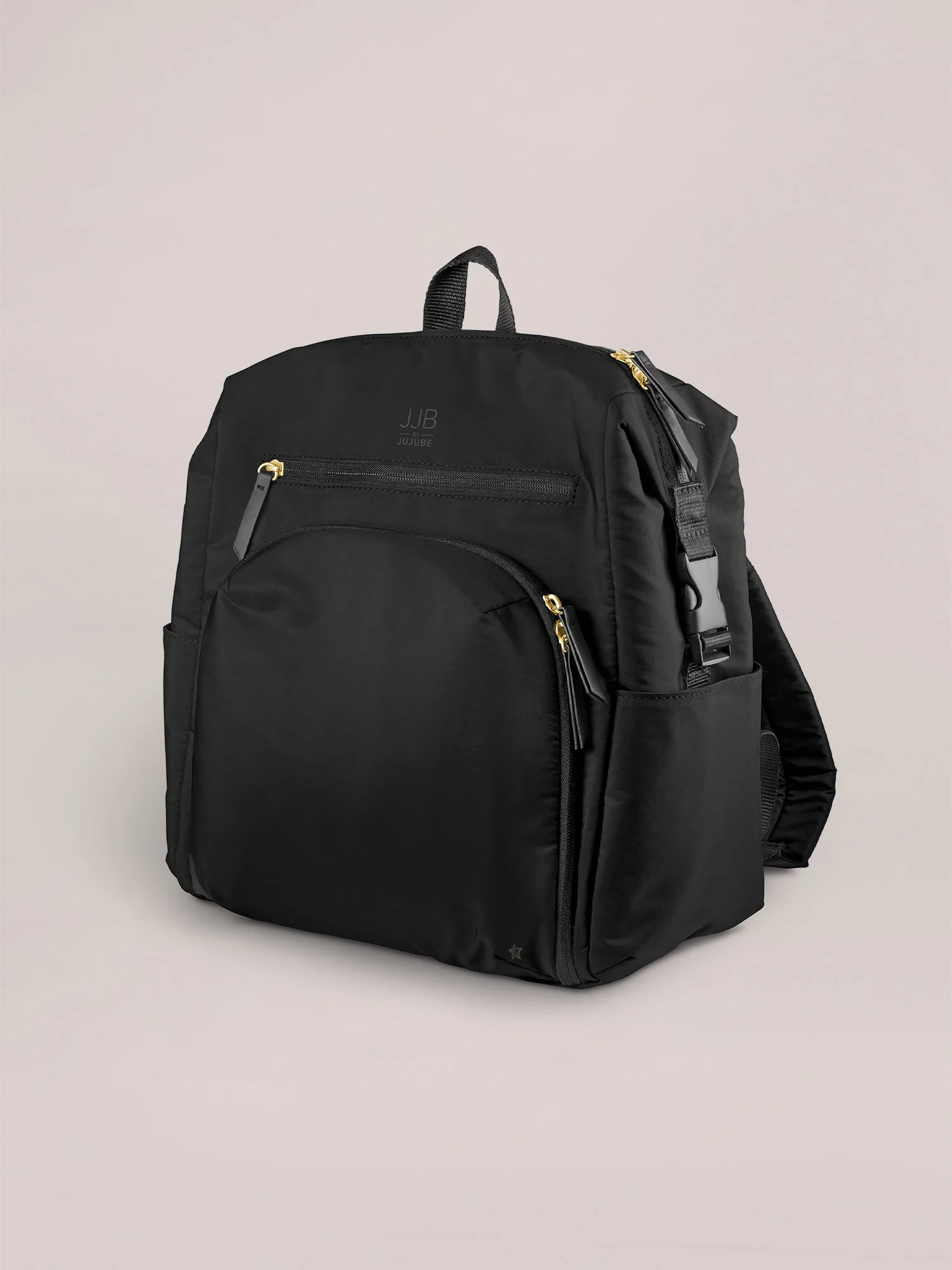 JuJuBe Modern Backpack Diaper Bag - Black - Image 3