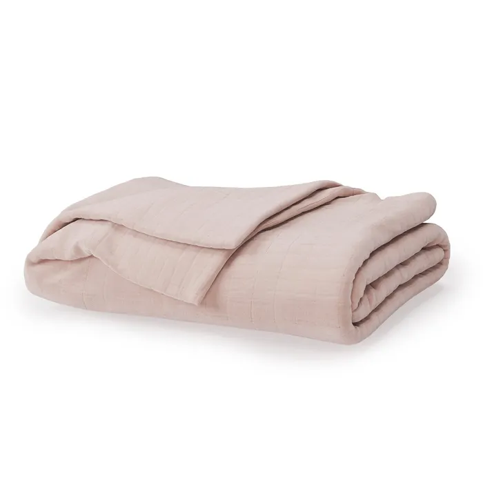 Naturepedic Breathable Organic Cotton Muslin Kids Blanket - Image 2