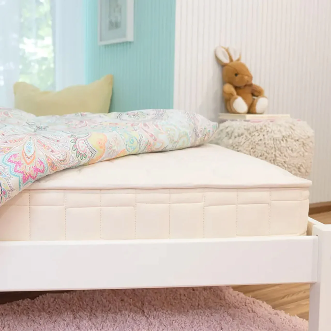 Naturepedic Twin 2 in 1 ULTRA/QUILTED Trundle - Quilt/Nat - Image 5