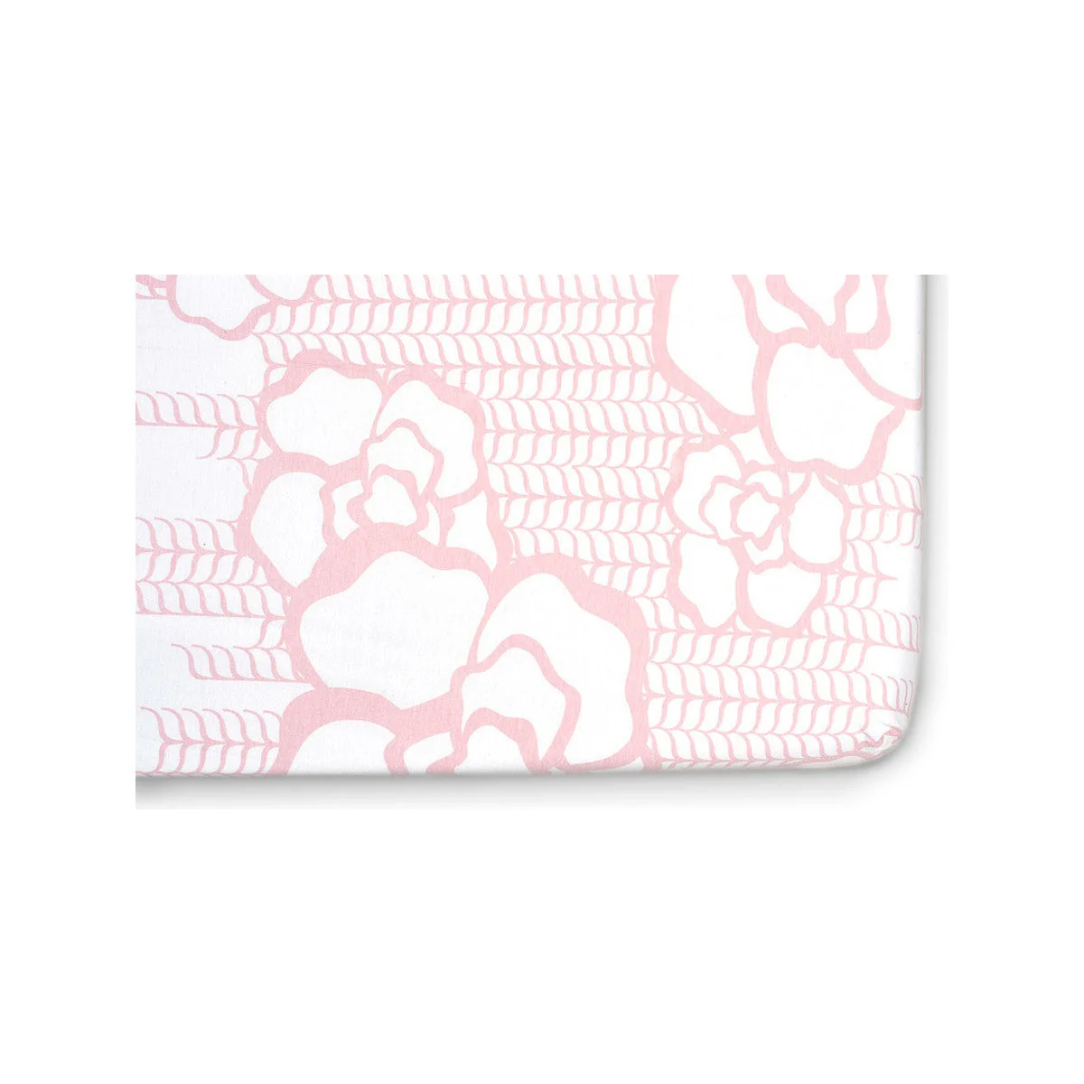 Oilo Capri Jersey Crib Sheet- Blush - Image 5