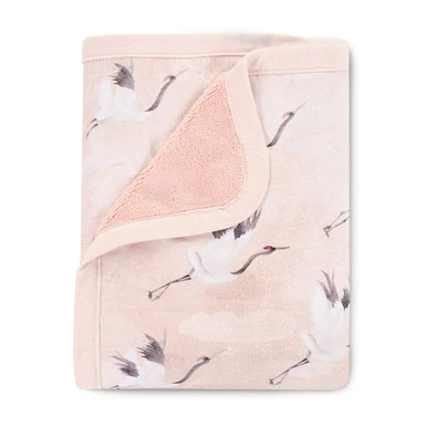 Oilo Crane Jersey Cuddle Blanket - Image 2
