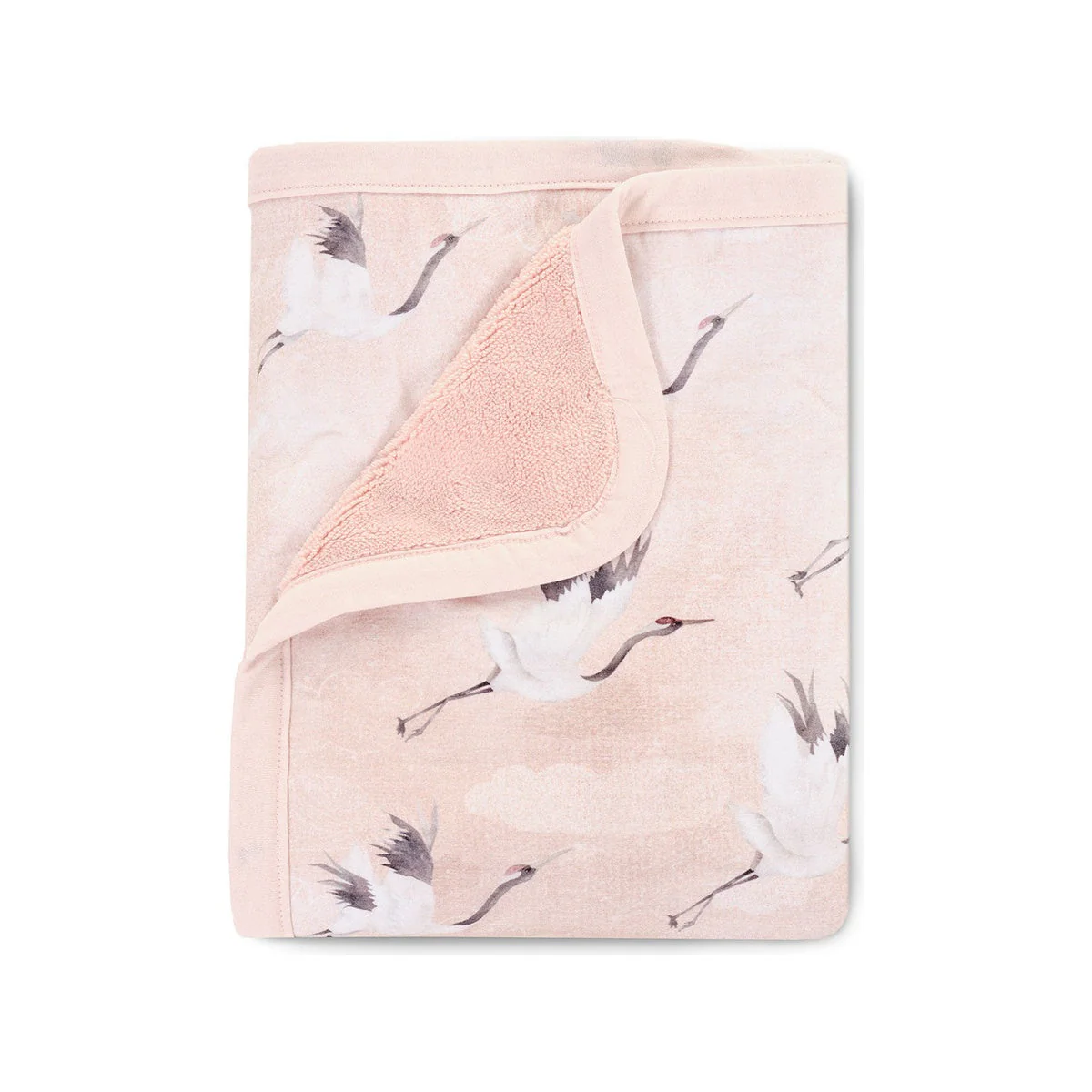 Oilo Crane Jersey Cuddle Blanket - Image 3