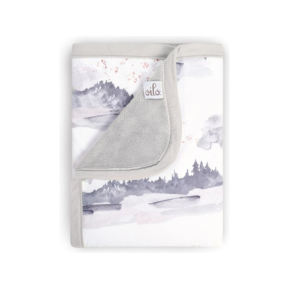 Oilo Misty Mountain Jersey Cuddle Blanket - Image 4