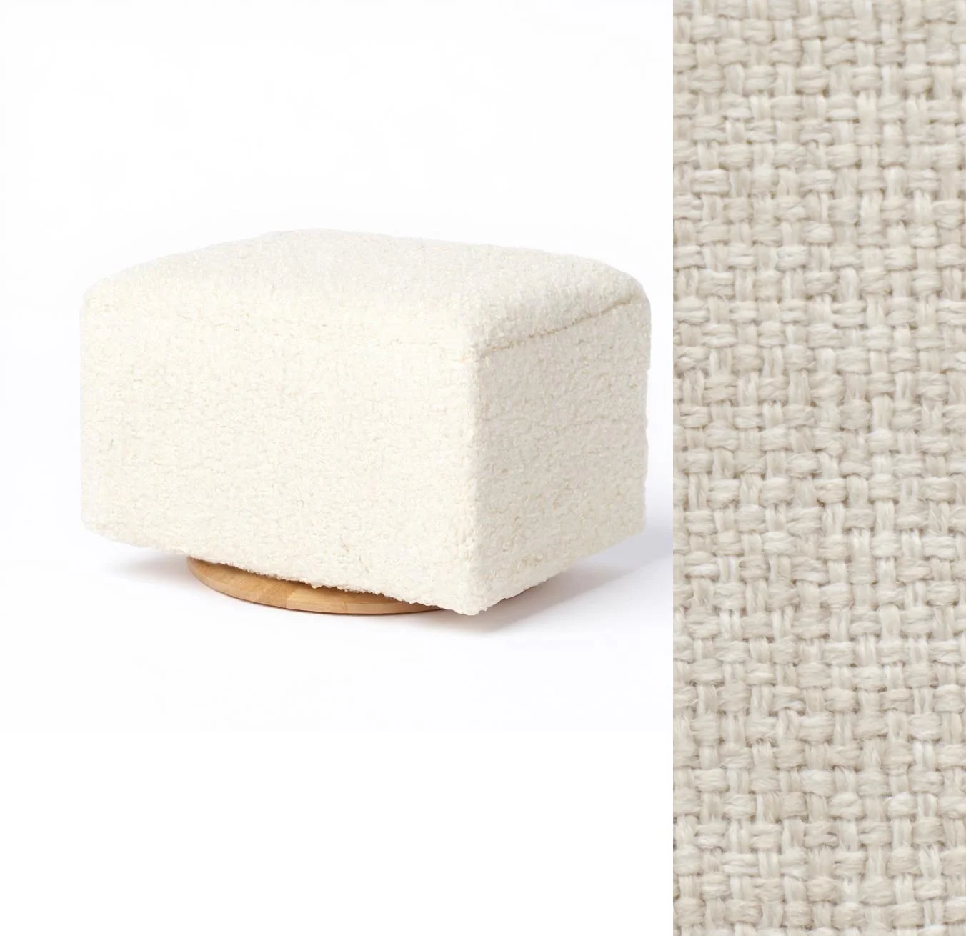 Oilo Ottoman Small Rectangle Wood Base - Image 3