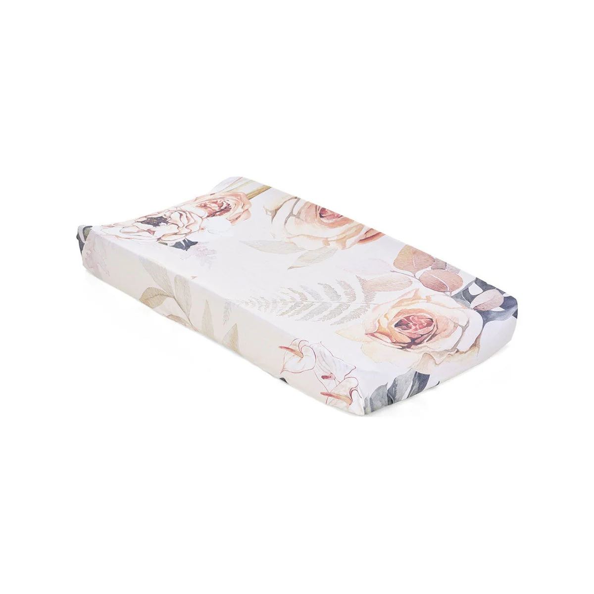 Oilo Vintage bloom Jersey Changing Pad Cover - Image 5