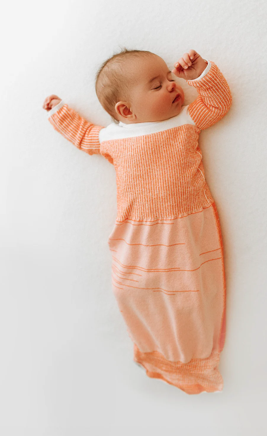 Swaddelini Orange Arms Out™ Long Sleeve Sleep Sack - Image 3