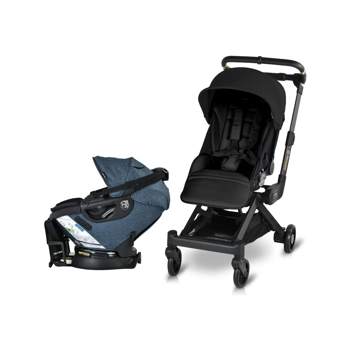 Orbit Baby M+ Stroll & Ride Travel System - Image 172