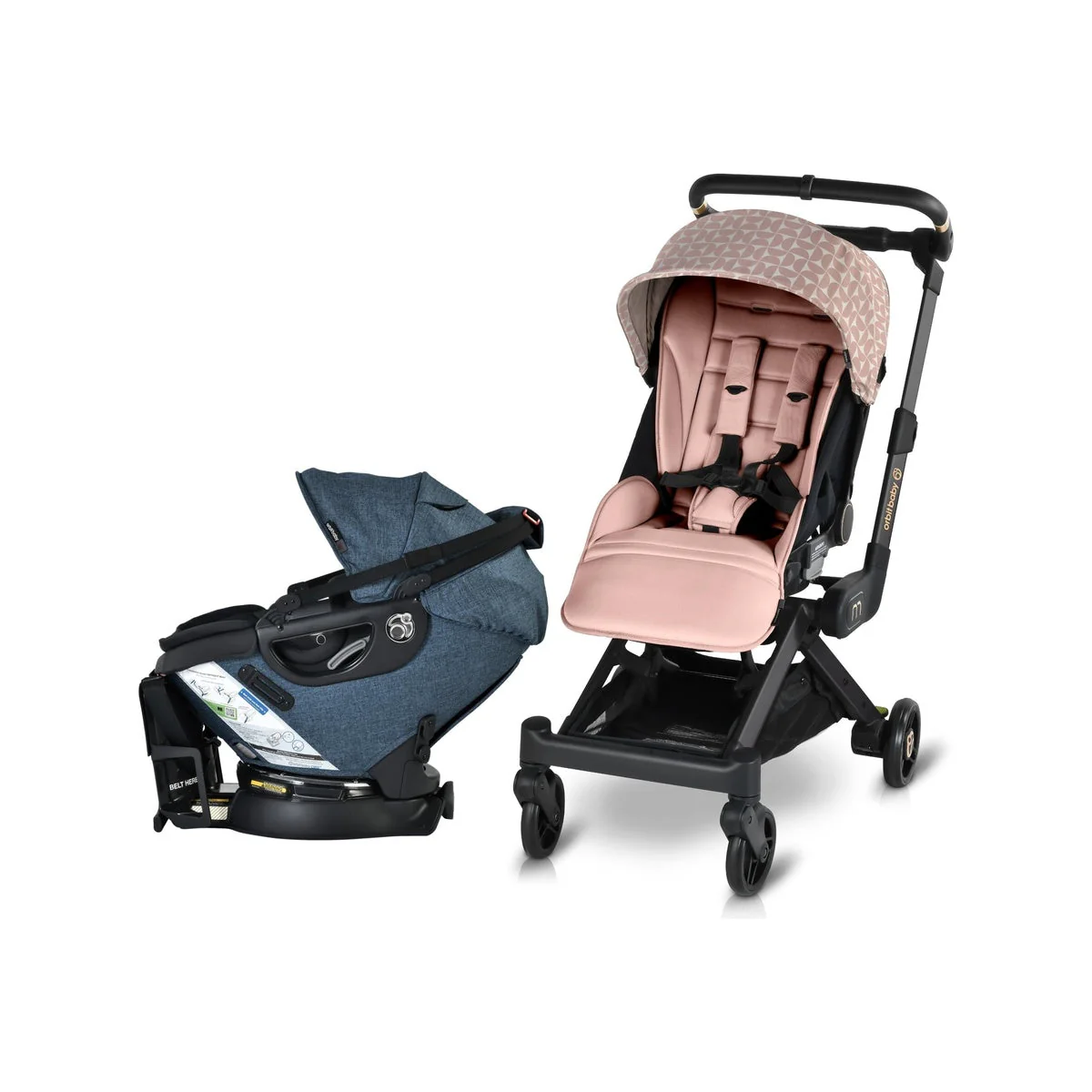 Orbit Baby M+ Stroll & Ride Travel System - Image 173