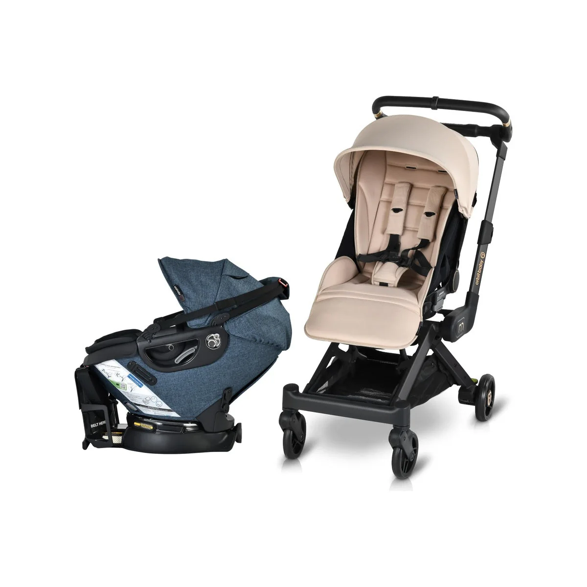 Orbit Baby M+ Stroll & Ride Travel System - Image 175