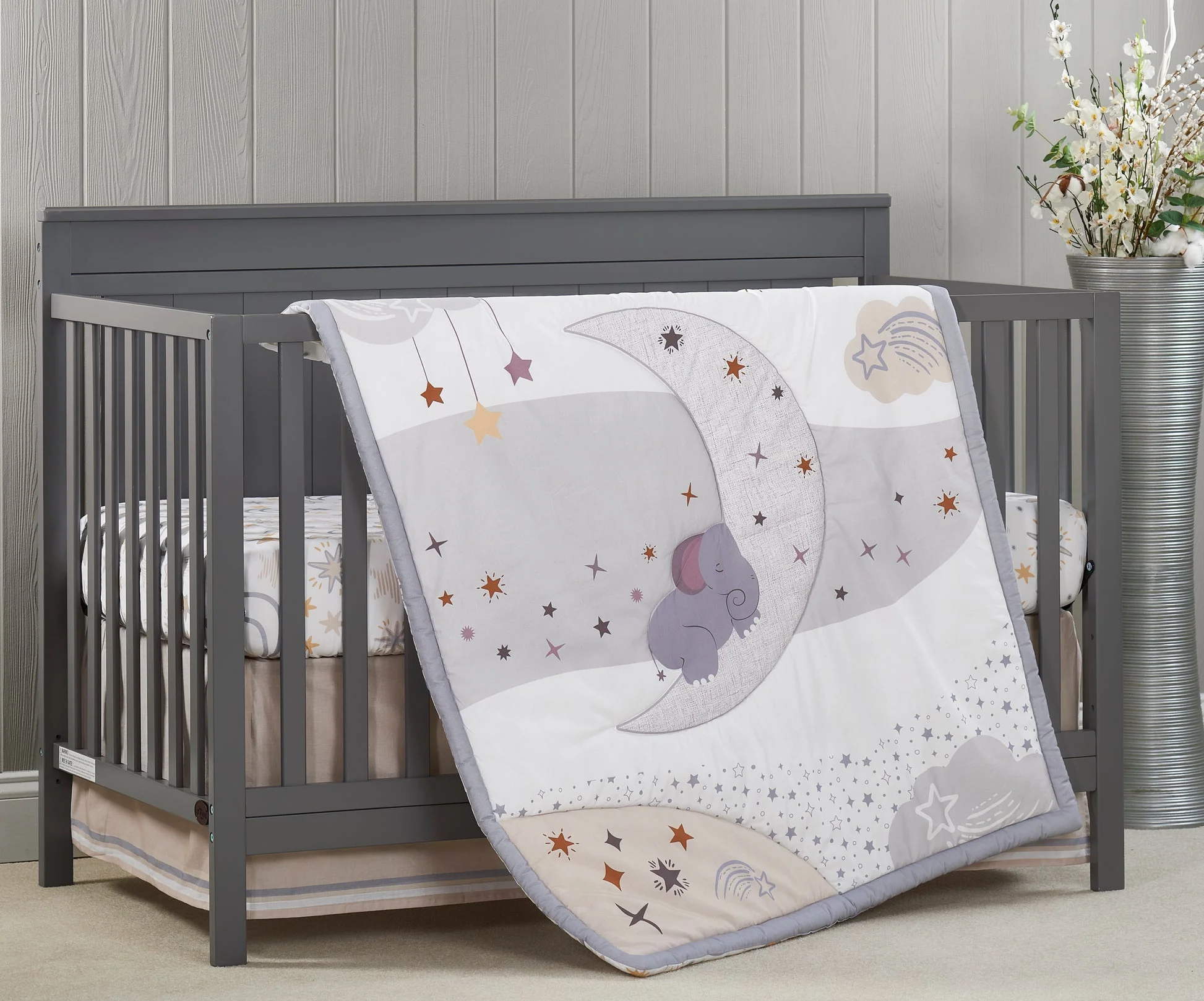 Oxford Baby 3pc Crib Bedding Set - Image 9