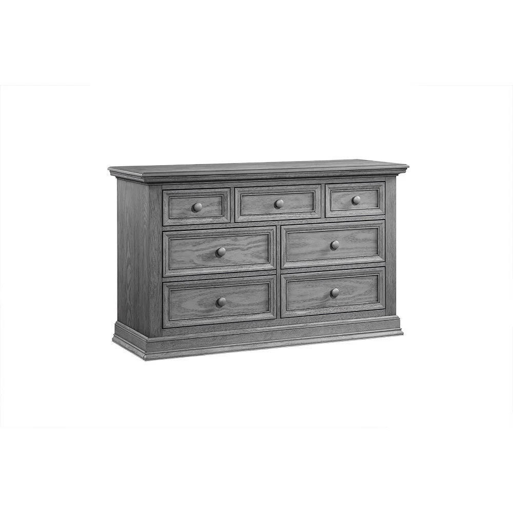 Oxford Baby Glenbrook Collection 7 Drawer Dresser in Graphite Gray - Image 3