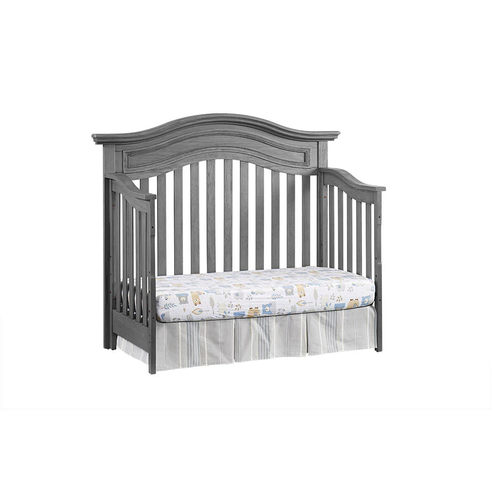 Oxford Baby Glenbrook Collection Convertible Crib in Graphite Gray - Image 5