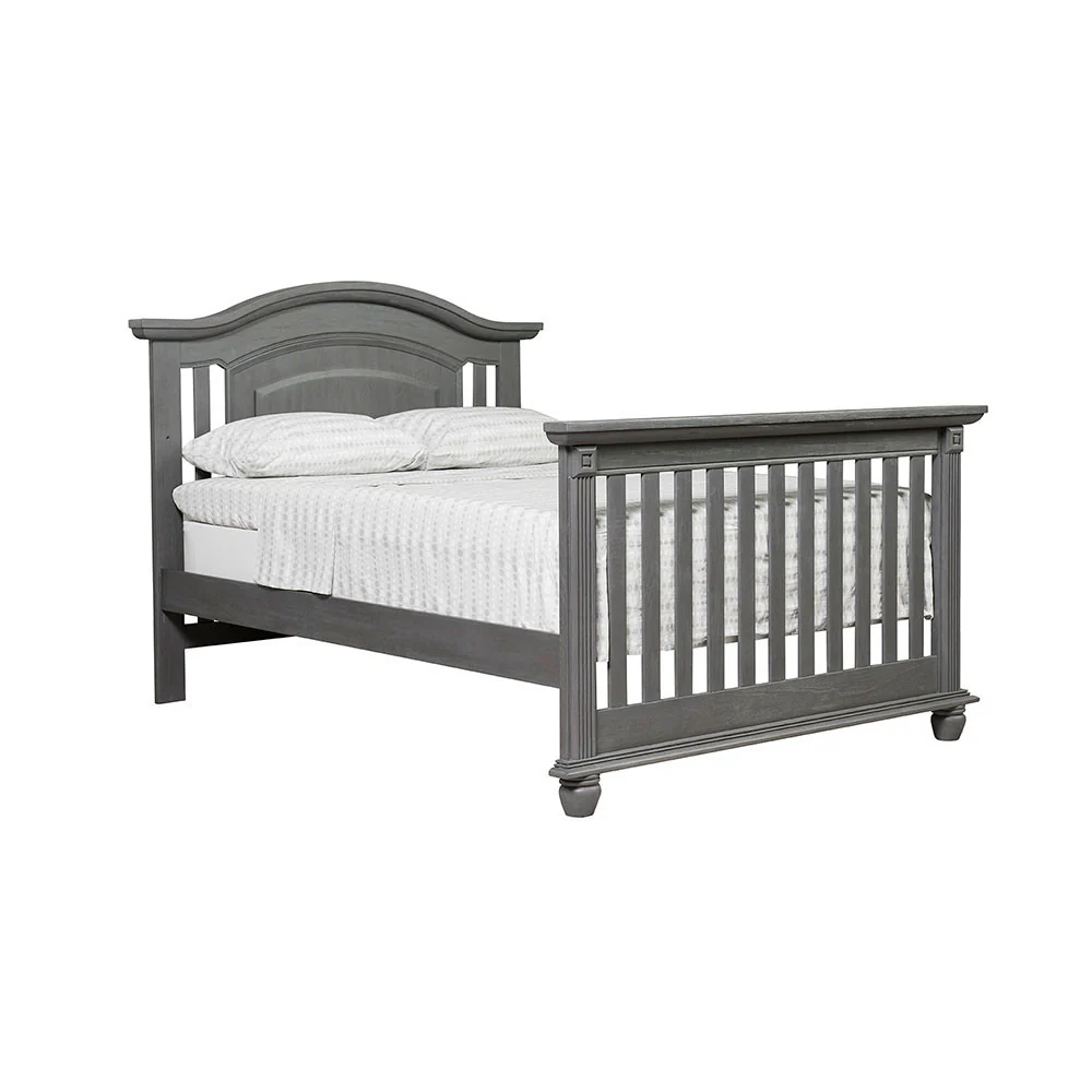 Oxford Baby London Lane 2 Piece Nursery Set - Crib & Chifferobe in Arctic Gray - Image 8