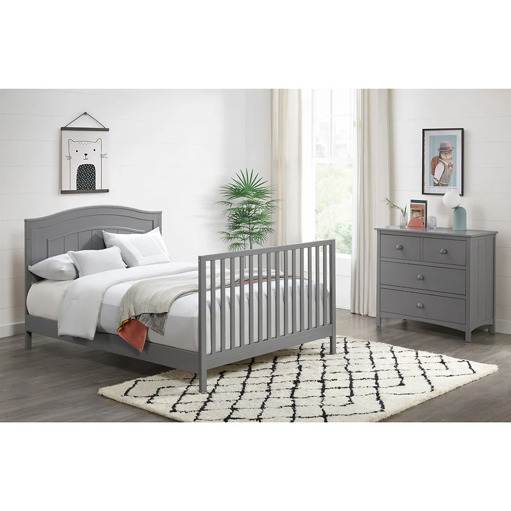 Oxford Baby North Bay 4-in-1 Convertible Crib Dove Gray - Image 10