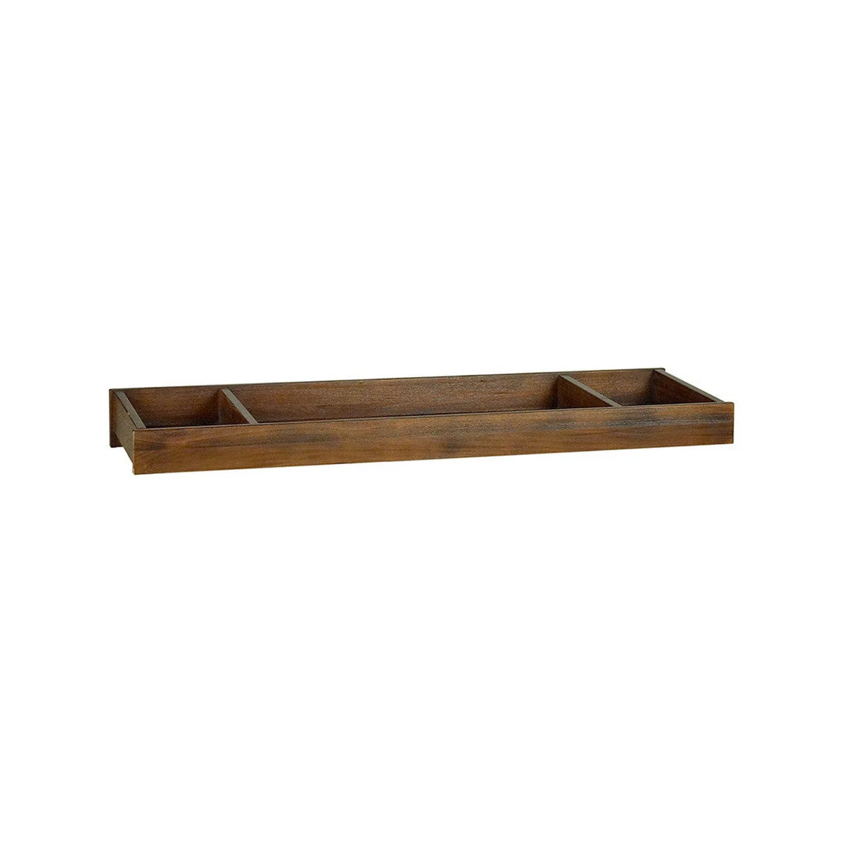 Oxford Baby Piermont Collection Changing Topper in Rustic Farmhouse Brown - Image 5