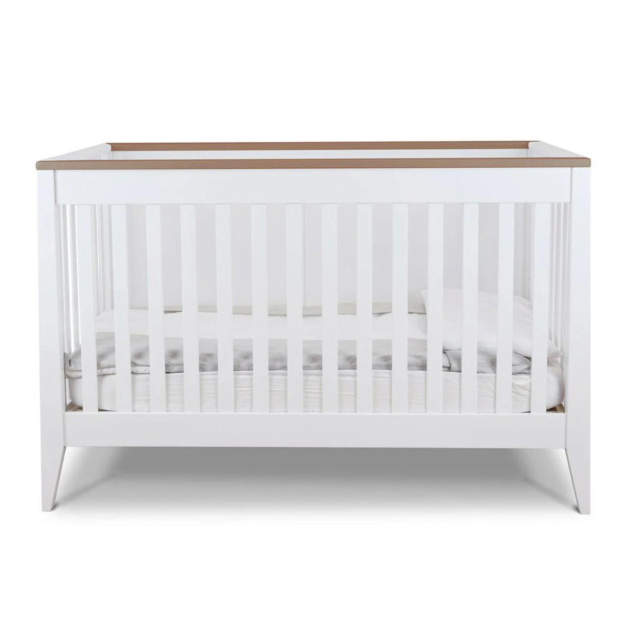 Pali Botticelli Convertible Crib in White/Walnut - Image 3