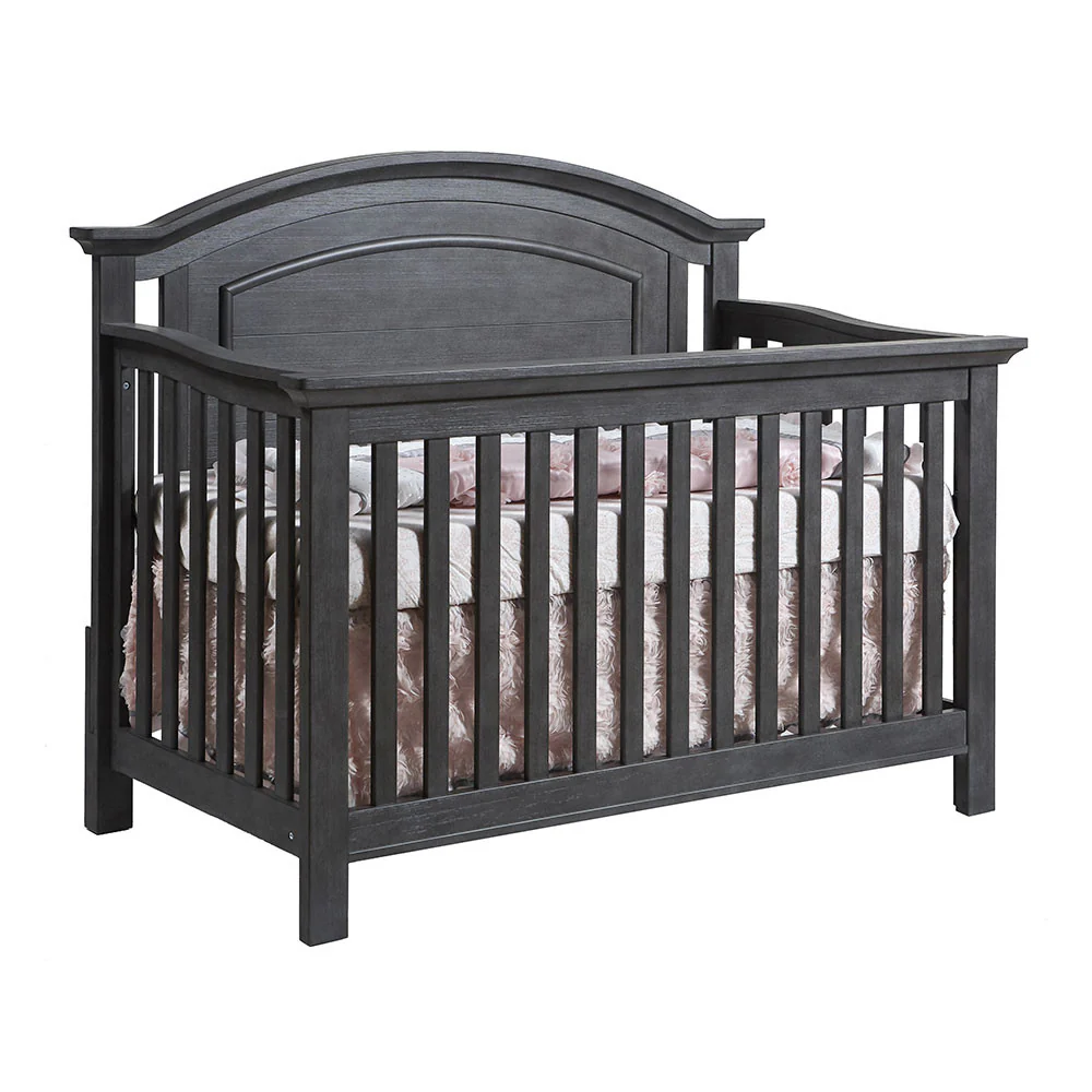 Pali Como Convertible Crib in Distressed Granite - Image 2