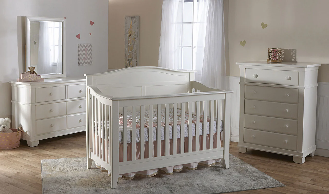 Pali Napoli Collection Curved Top Forever Crib - Image 2