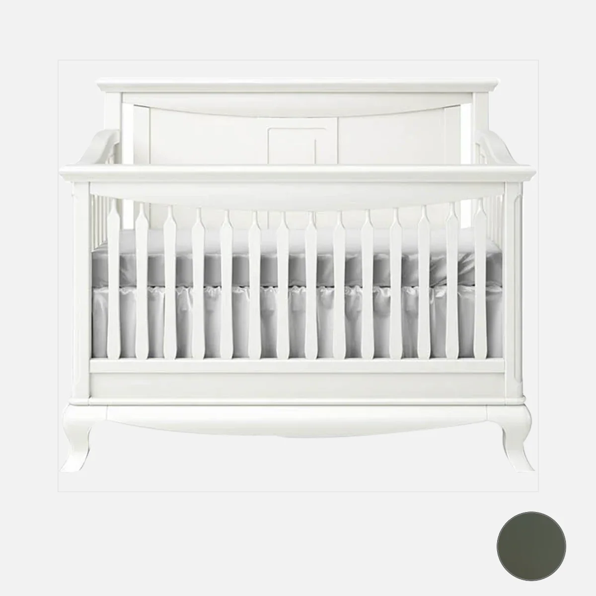Romina Antonio Convertible Crib / Solid Panel - Image 64
