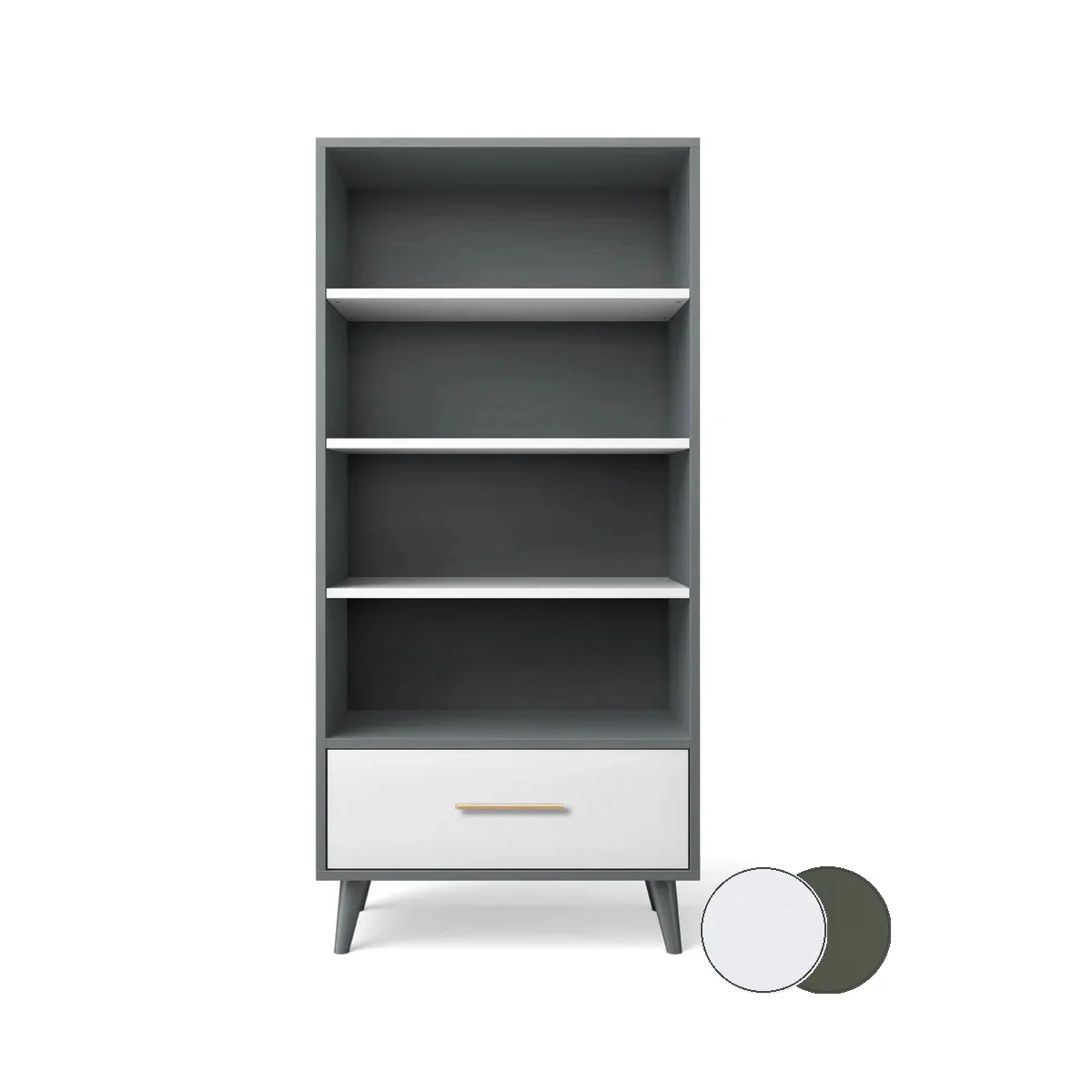 Romina New York Bookcase - Image 138