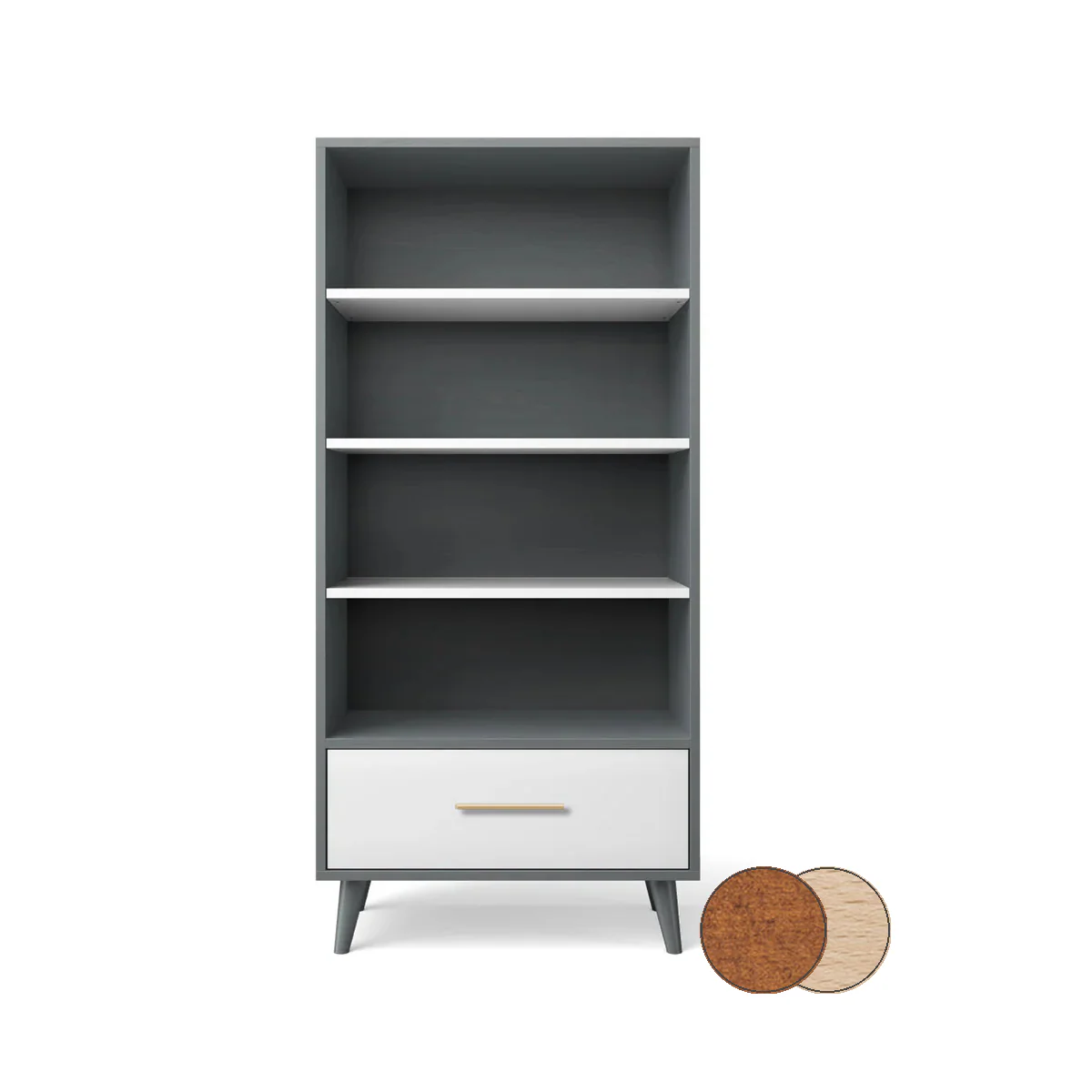 Romina New York Bookcase - Image 147