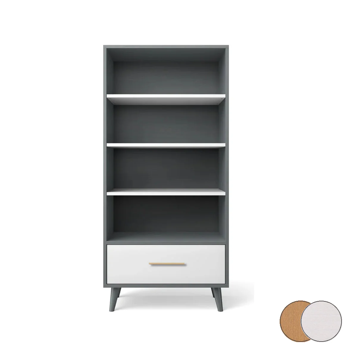 Romina New York Bookcase - Image 190