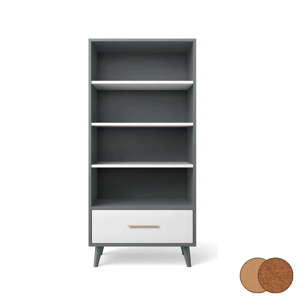 Romina New York Bookcase - Image 214