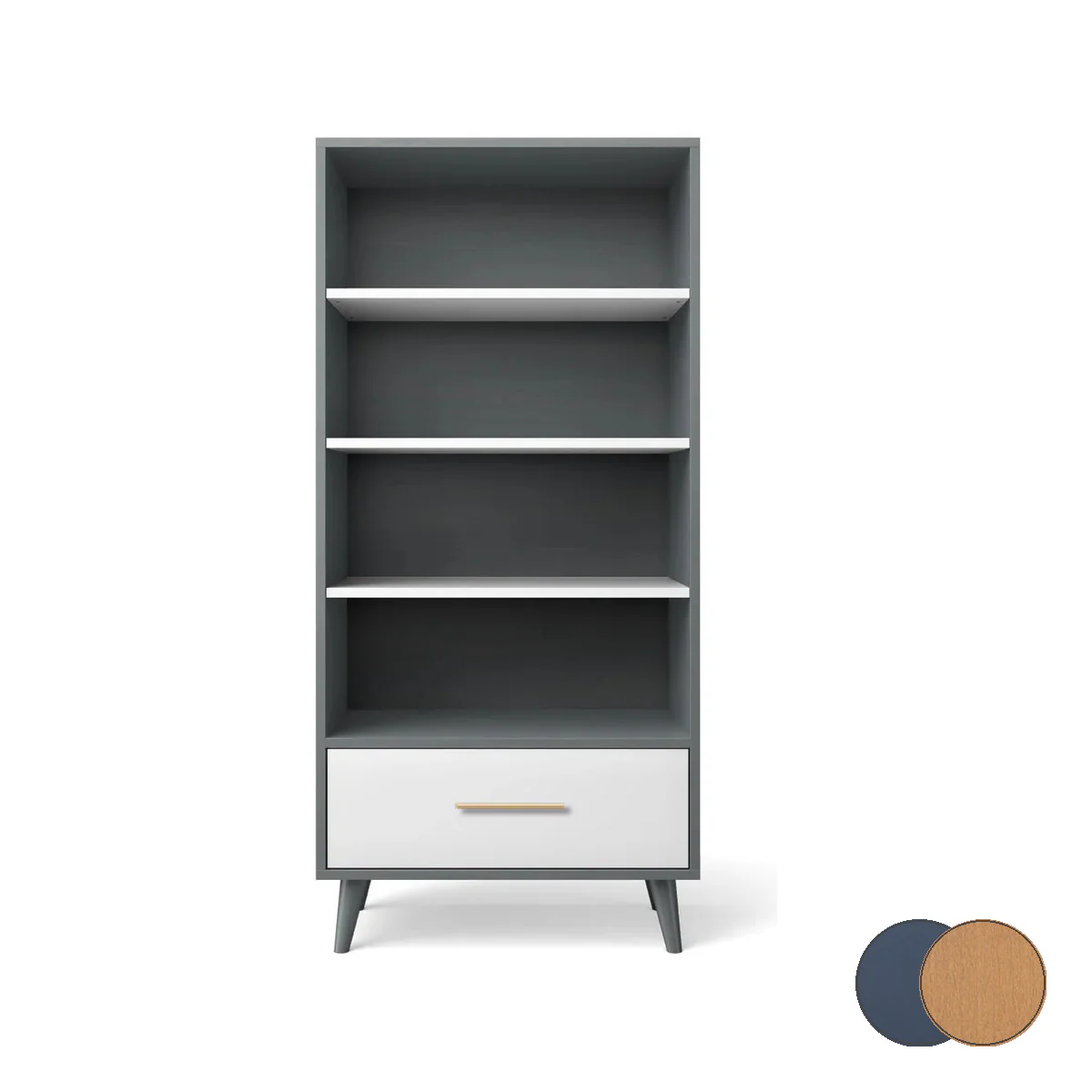 Romina New York Bookcase - Image 233