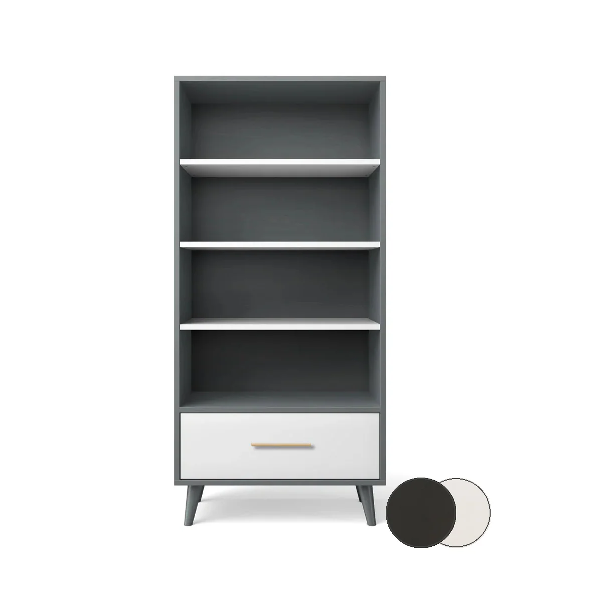 Romina New York Bookcase - Image 42