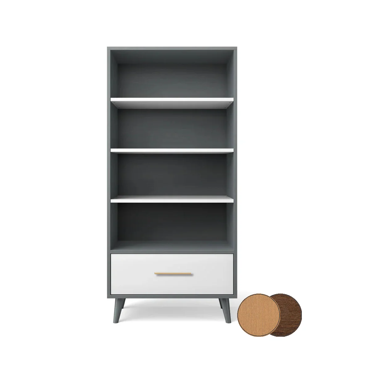 Romina New York Bookcase - Image 67