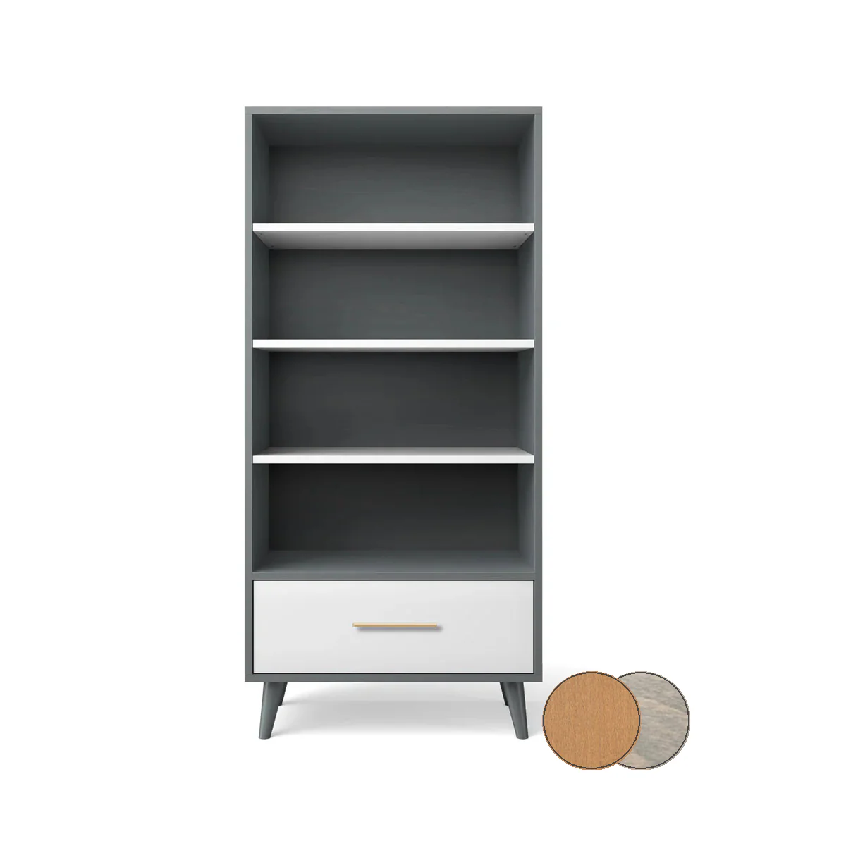 Romina New York Bookcase - Image 68