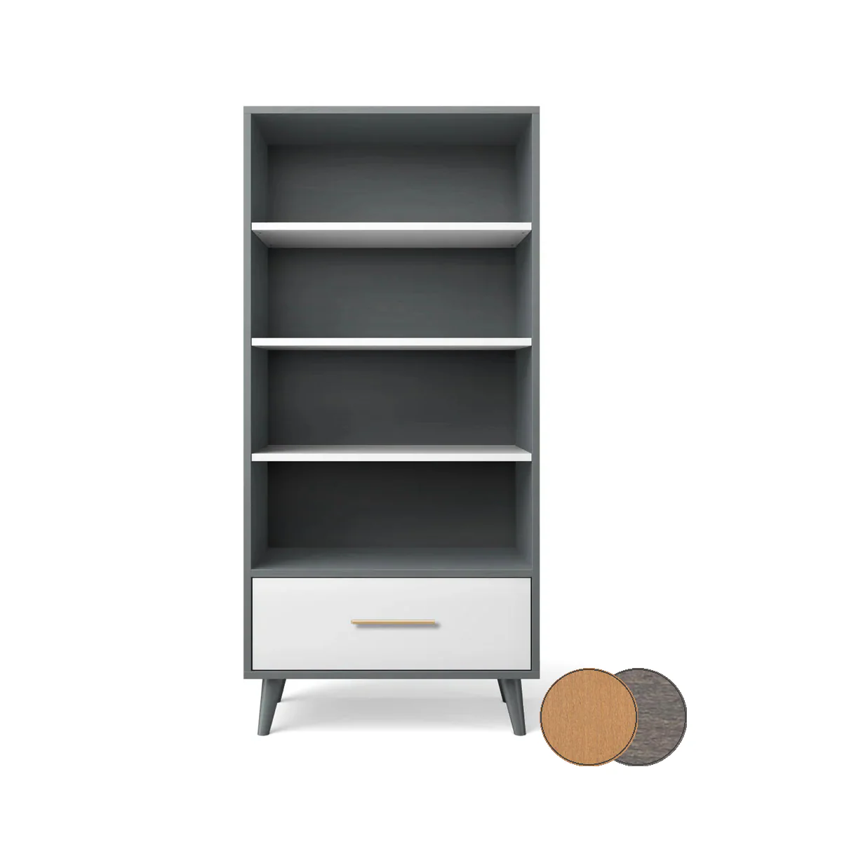 Romina New York Bookcase - Image 69