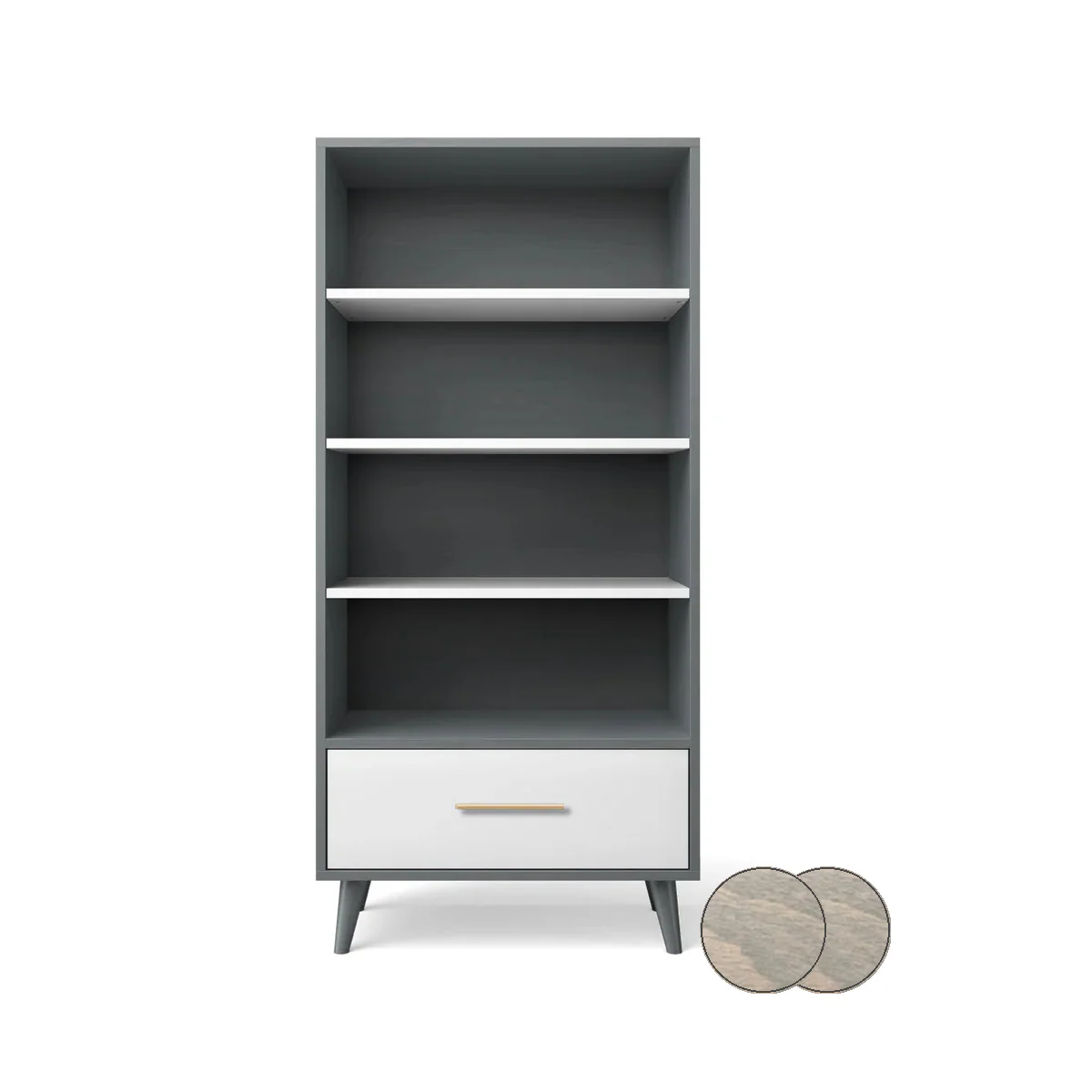 Romina New York Bookcase - Image 90