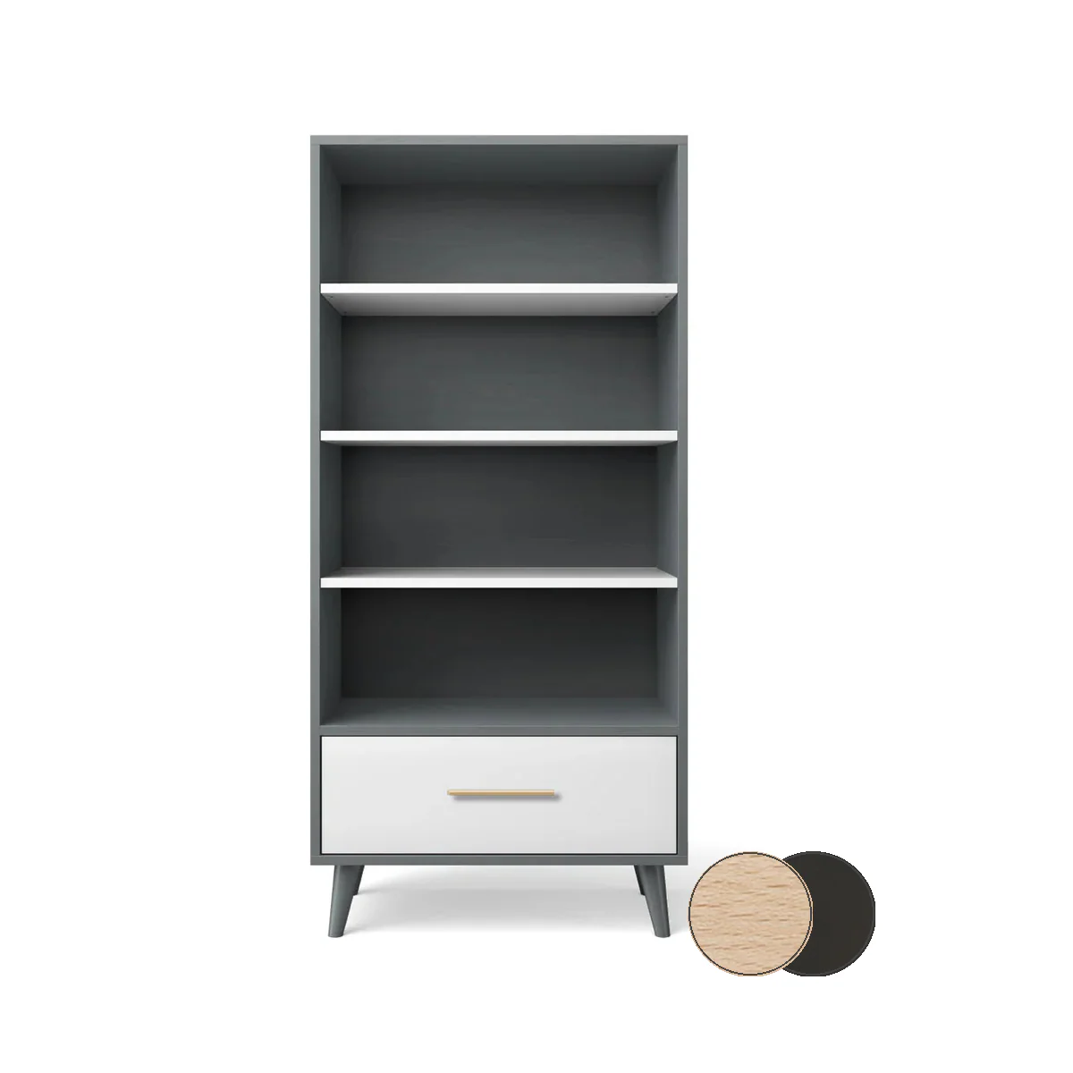 Romina New York Bookcase - Image 94