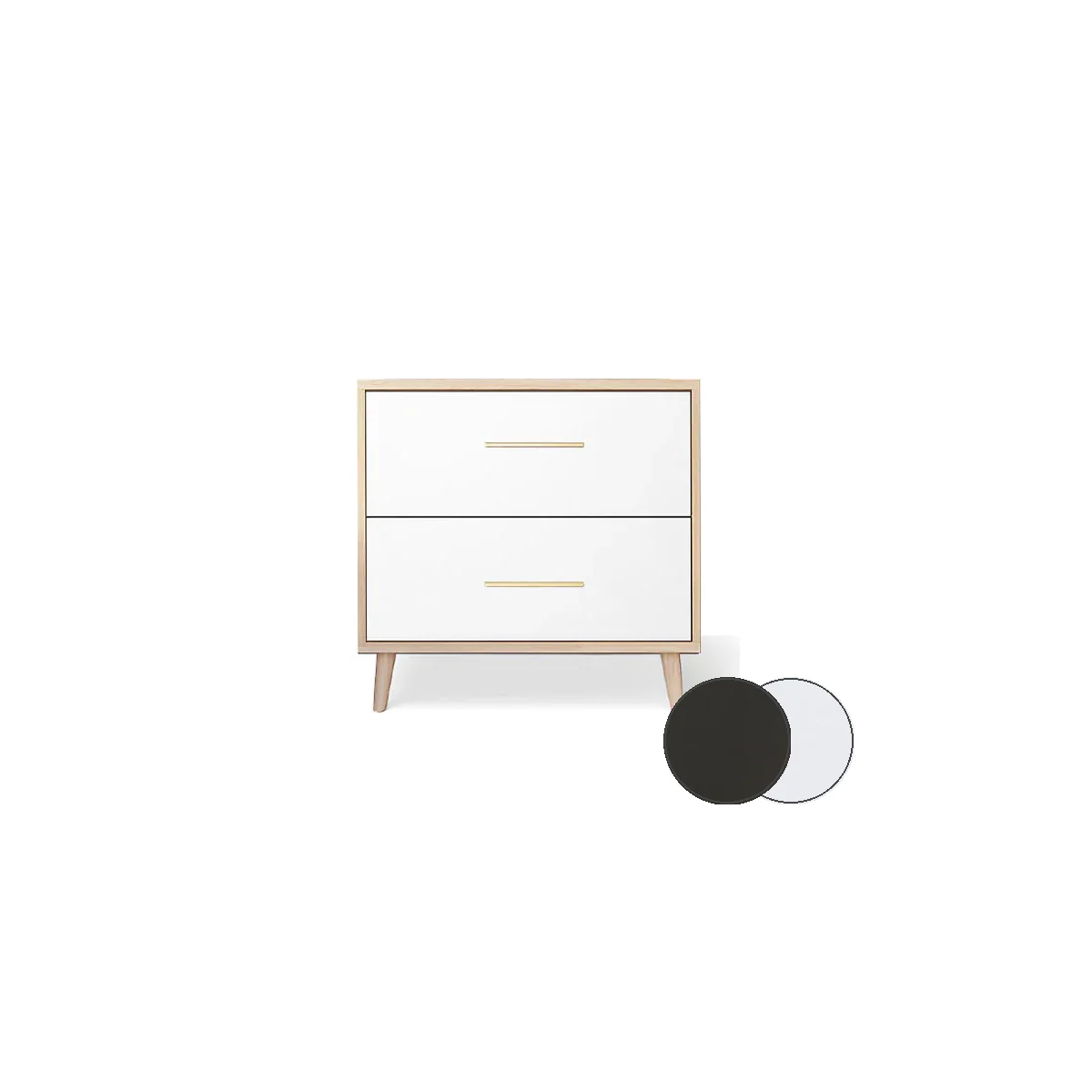 Romina New York Nightstand - Image 41