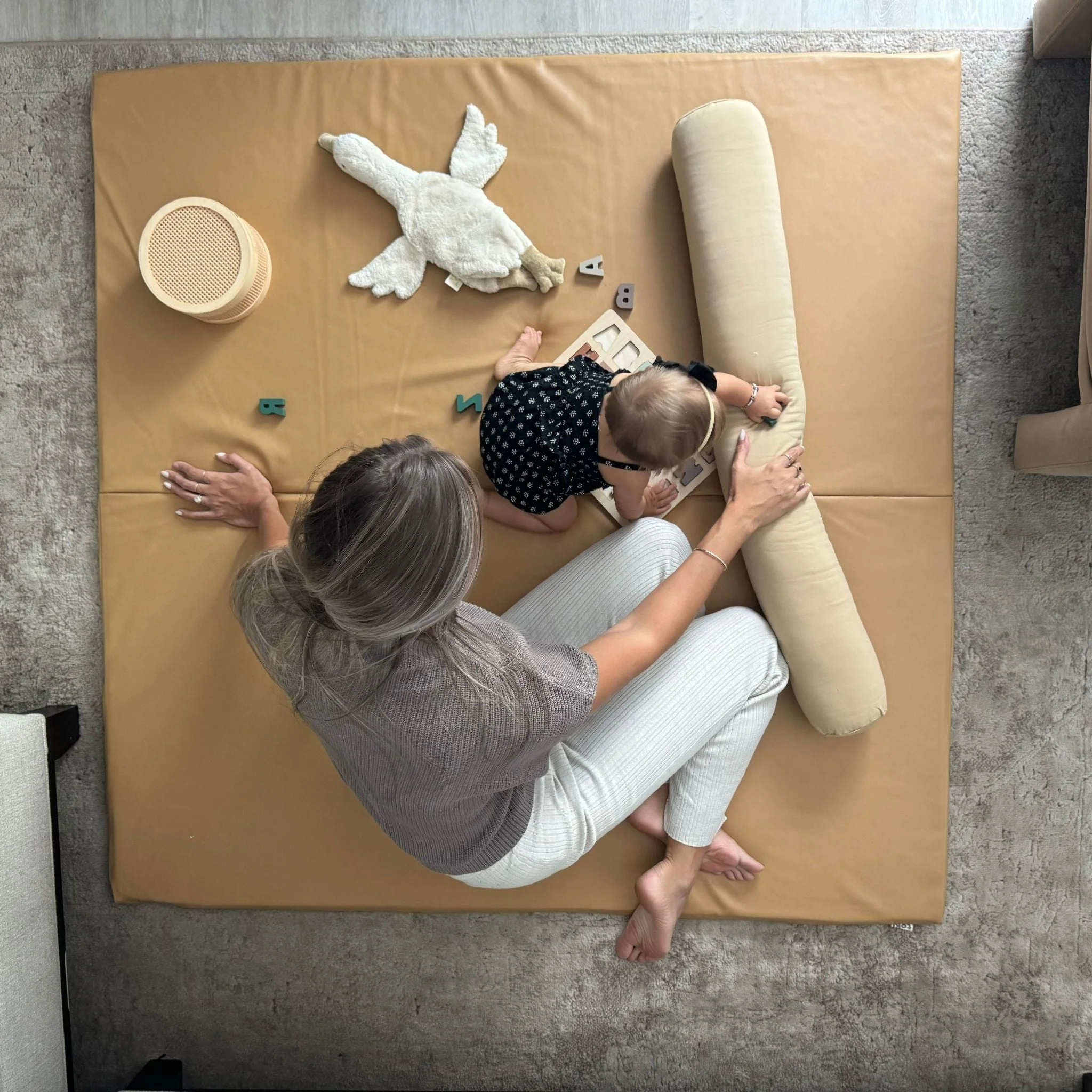 Toki Kids Sand Vegan Leather Mat - Image 11