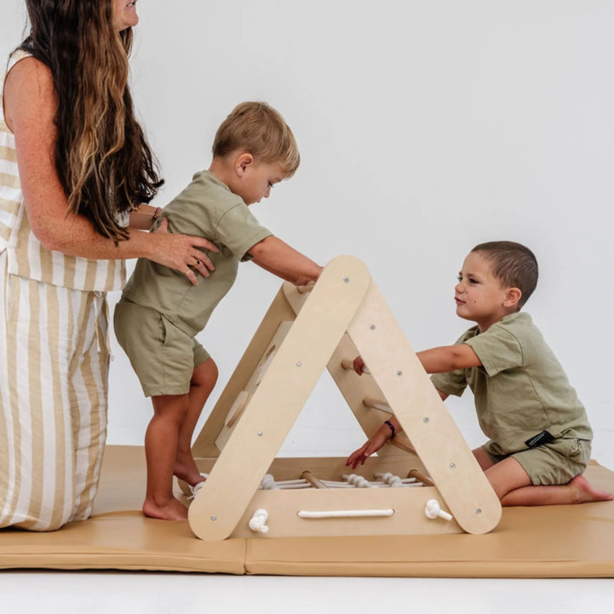 Toki Kids Sand Vegan Leather Mat - Image 17