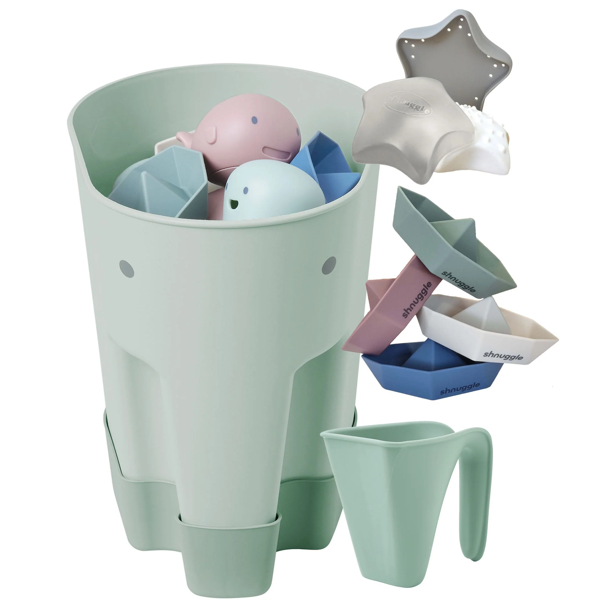 Shnuggle Bath Accessories 4-Piece Bundle - Image 3