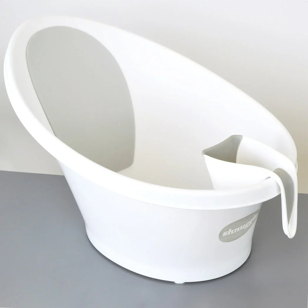 Shnuggle Washy Bath Jug - White/Grey - Image 4