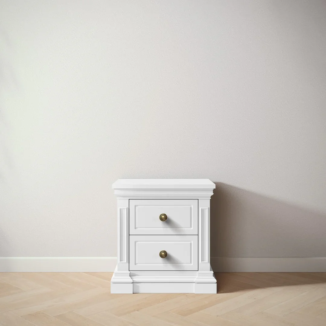 Silva Jackson Nightstand - White