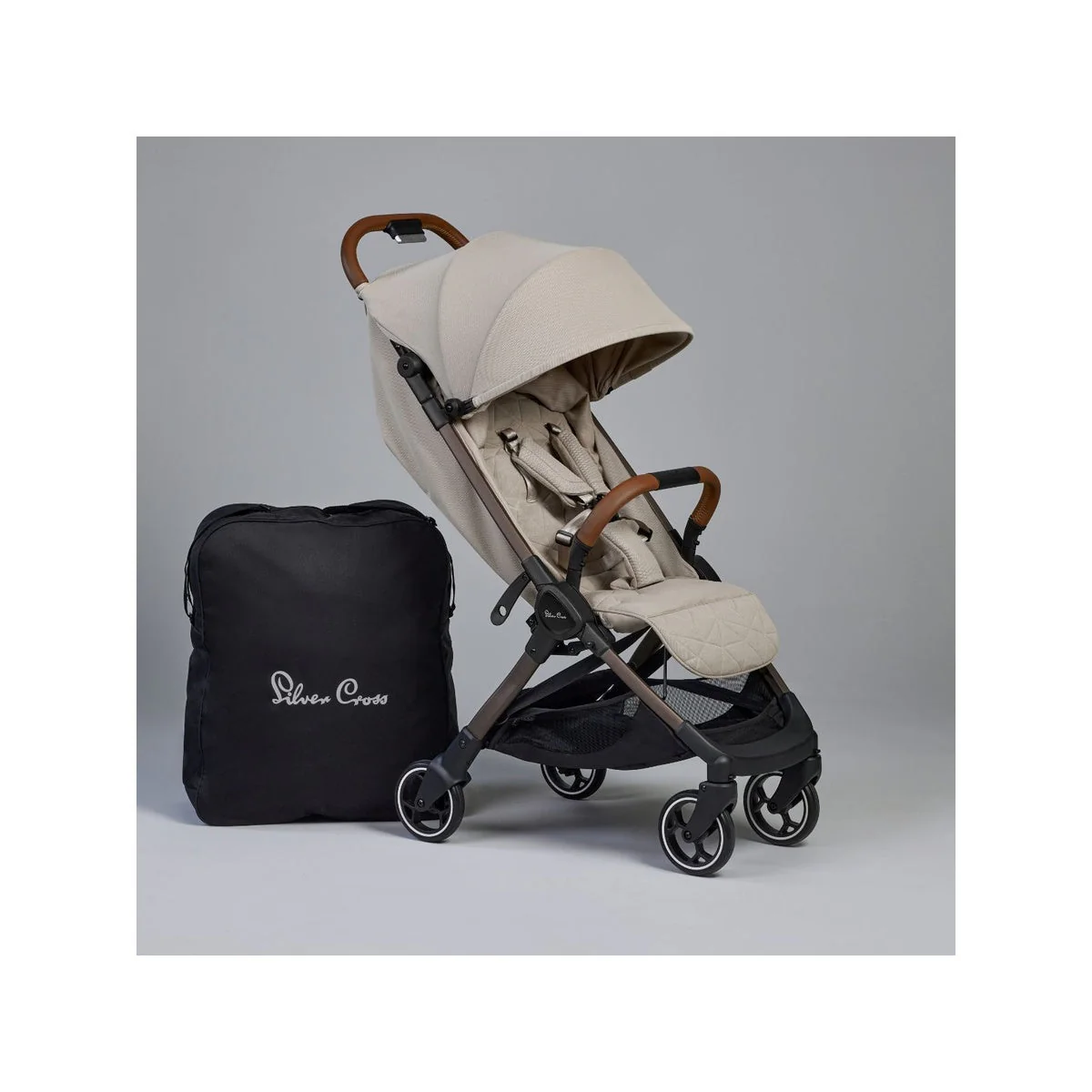 Silver Cross Clic/Nia Stroller Travel Bag In Black - Image 5