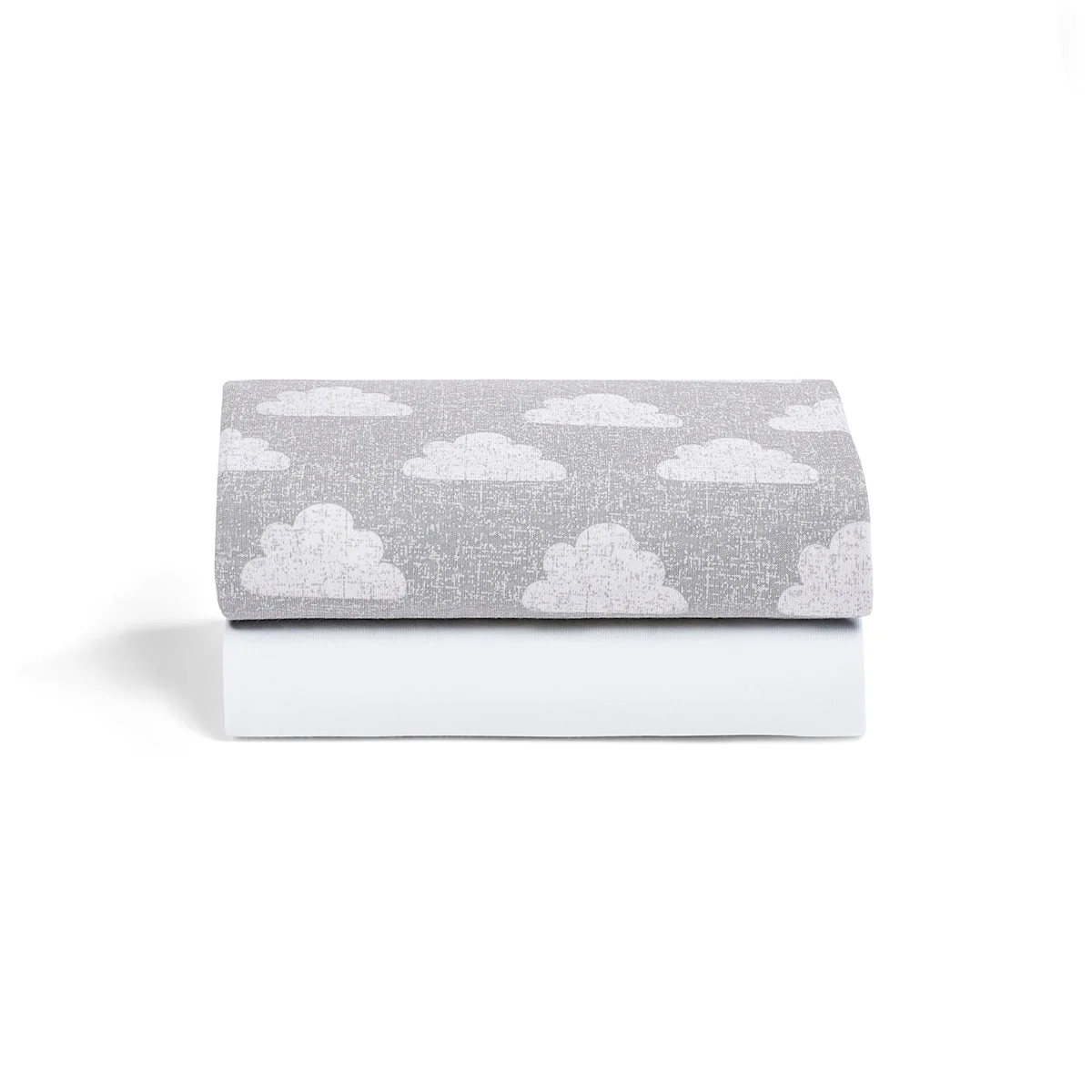 Snuz Twin Pack Bassinet Sheets - Cloud - Image 4
