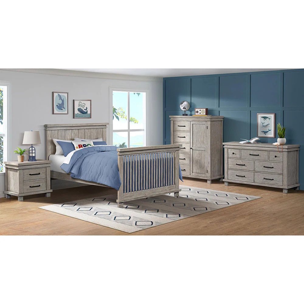 Soho Baby Hampton Full Bed Conversion Kit Stone Wash - Image 4