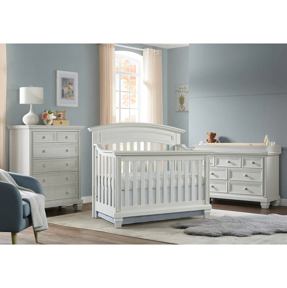 Soho Baby Richmond 6 Drawer Chest Oyster White - Image 4