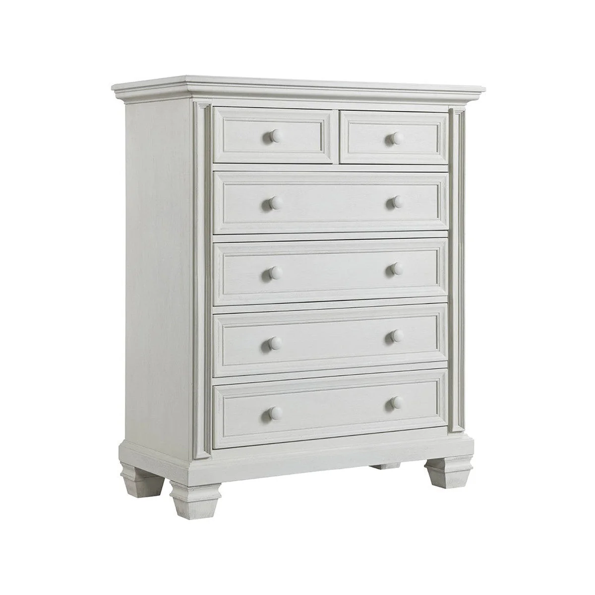 Soho Baby Richmond 6 Drawer Chest Oyster White - Image 5