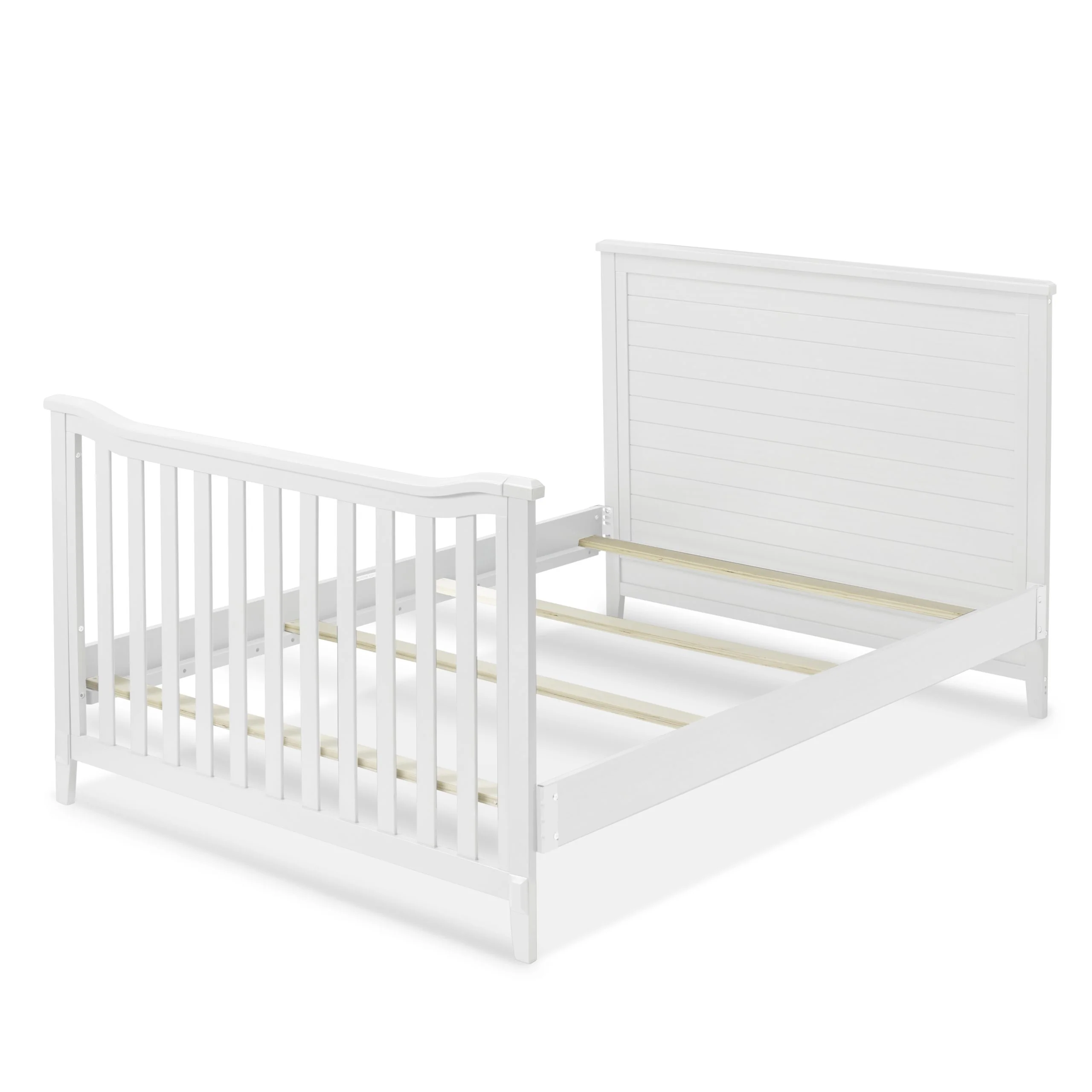 Sorelle Berkley Crib & Changer Panel Crib in White - Image 4