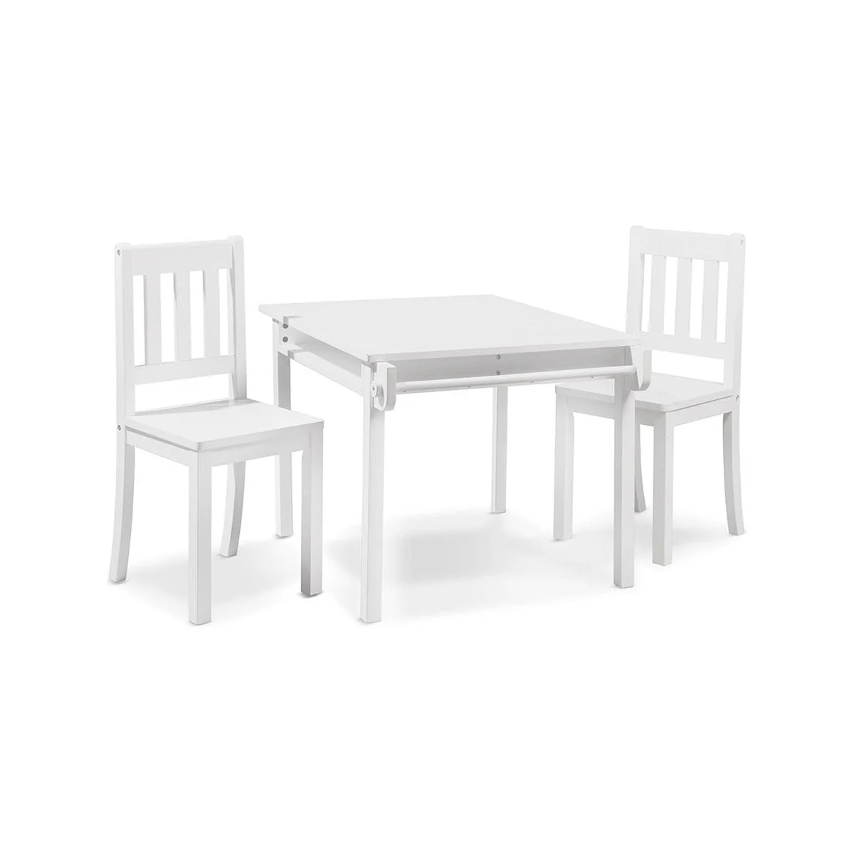 Sorelle Imagination Table & Chair Set in White - Image 3