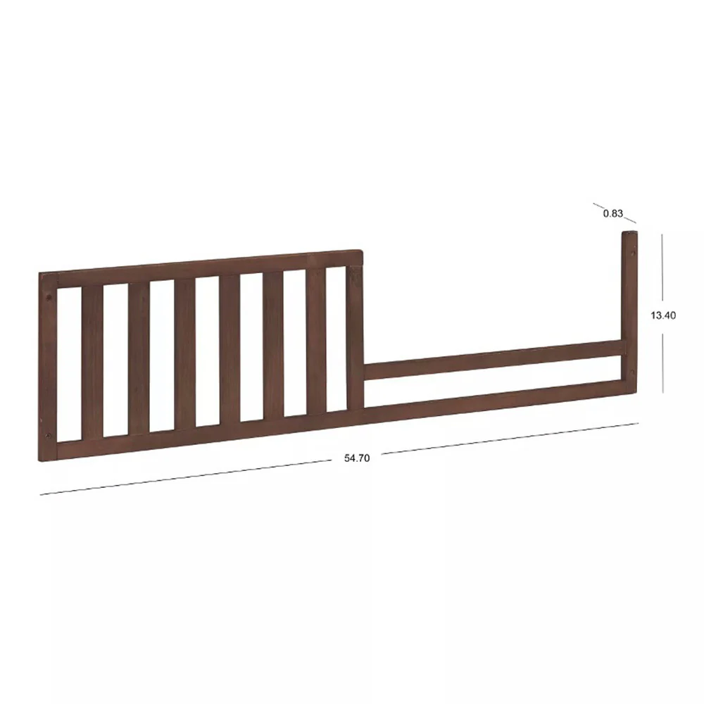 Sorelle Sutton Toddler Rail in Chocolate - Image 3