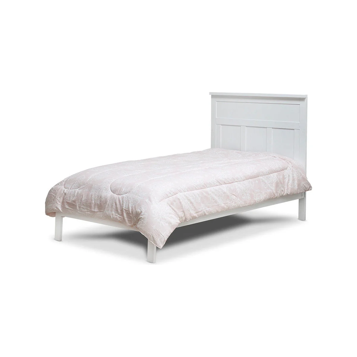 Sorelle Twin Bed in White - Image 3