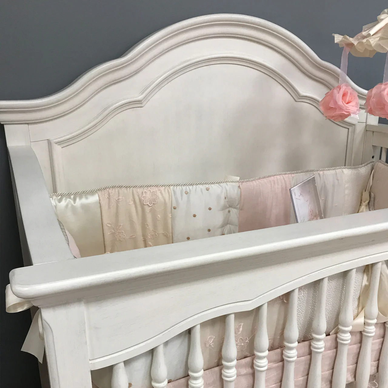 Stella Baby and Child Athena Collection Convertible Crib in Belgium Cream - Image 4